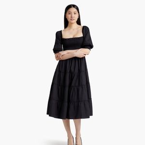 Hill House Home Nelsi Nap Dress Black L NVW